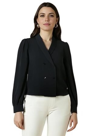 AS Women's Solid Regular Fit Blouse