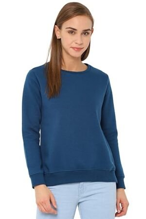 AS Women's Synthetic Round Neck Sweatshirt