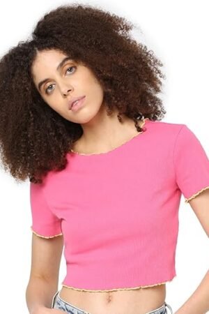 Oy Women's Cotton Blend Regular Fit Top