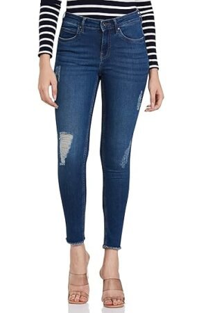 Women's Regular Fit Jeans Original Denim Blue